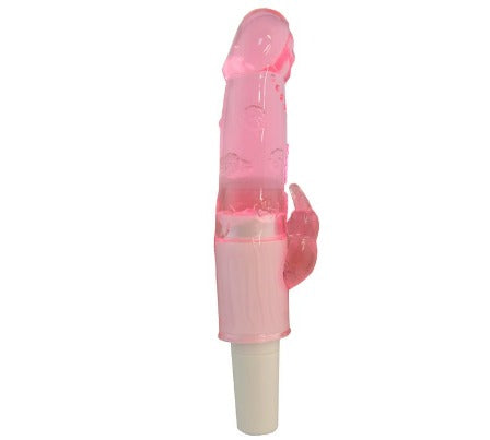 Vibrador com estimulador clitoriano Coelhinho Baby