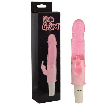 Vibrador com estimulador clitoriano Coelhinho Baby