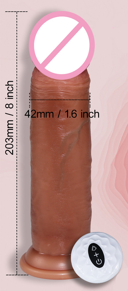 Vibrador Dildo Realista com controle remoto - Frete Grátis - Carnelian